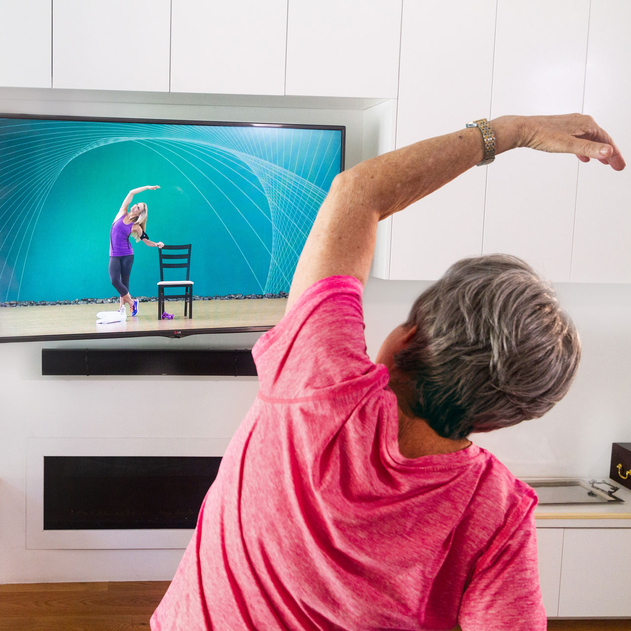 At-home exercises for seniors